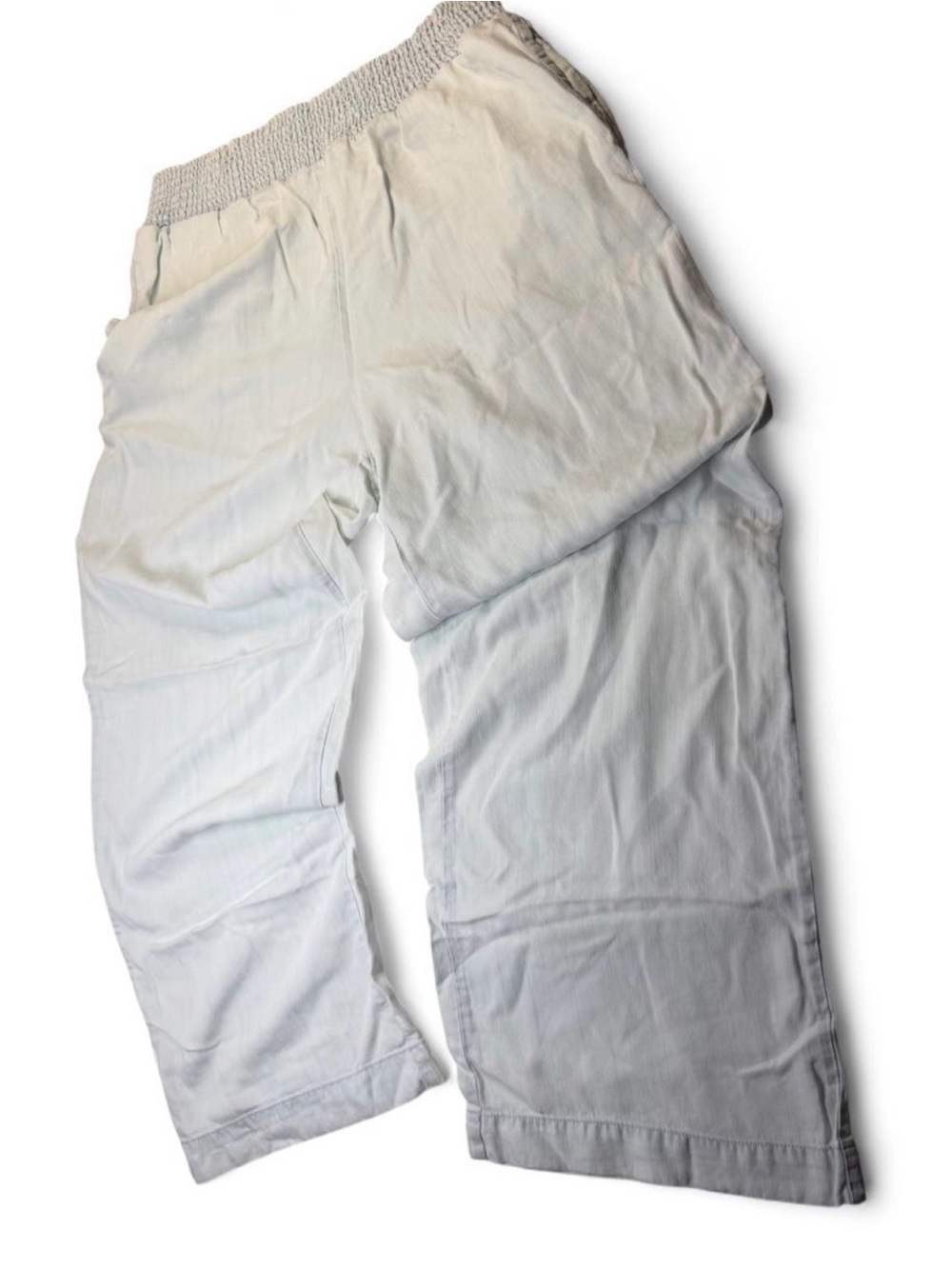 Lightweight light blue Wide-Leg Pants